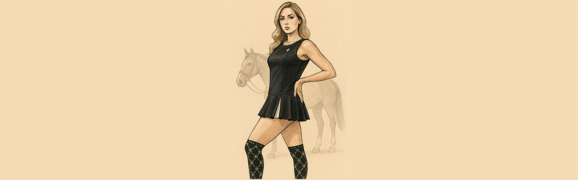 Royal Equestrian Anabella Athletic Golf & Tennis Dress