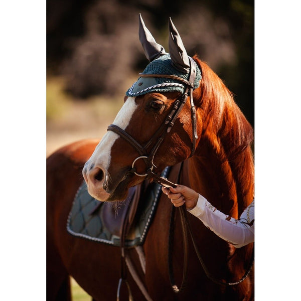 Royal Equestrian Dressur Schabracke Marine Blau Voll