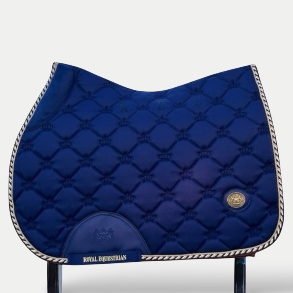 Royal Equestrian Saddle Pad Jump Royal Blue