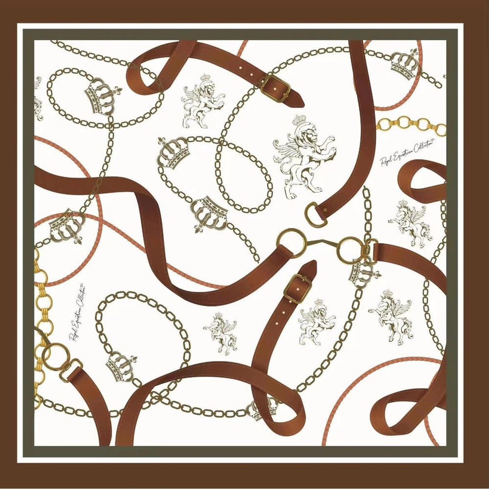 Szalik Royal Equestrian Chevalle Scarf Olive