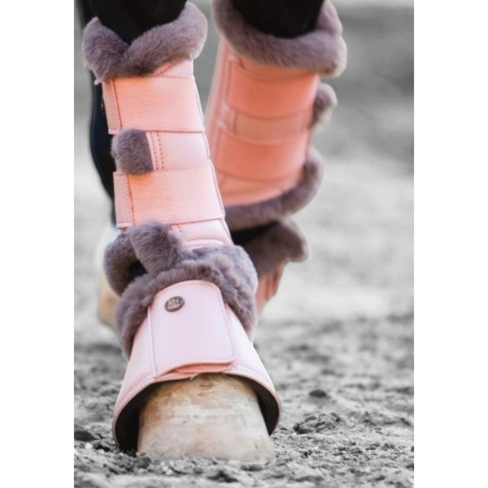 Royal Equestrian Stivali da spazzolatura foderati rosa