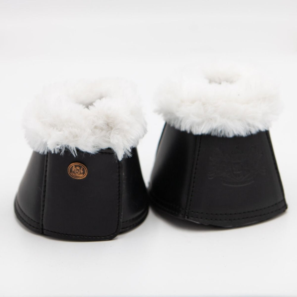 Royal Equestrian Premium Bell Boots Black White