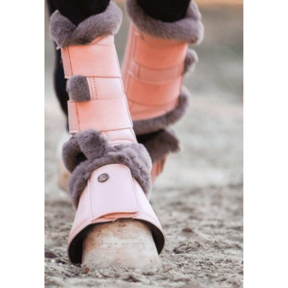 Royal Equestrian Premium Bell Boots Pink