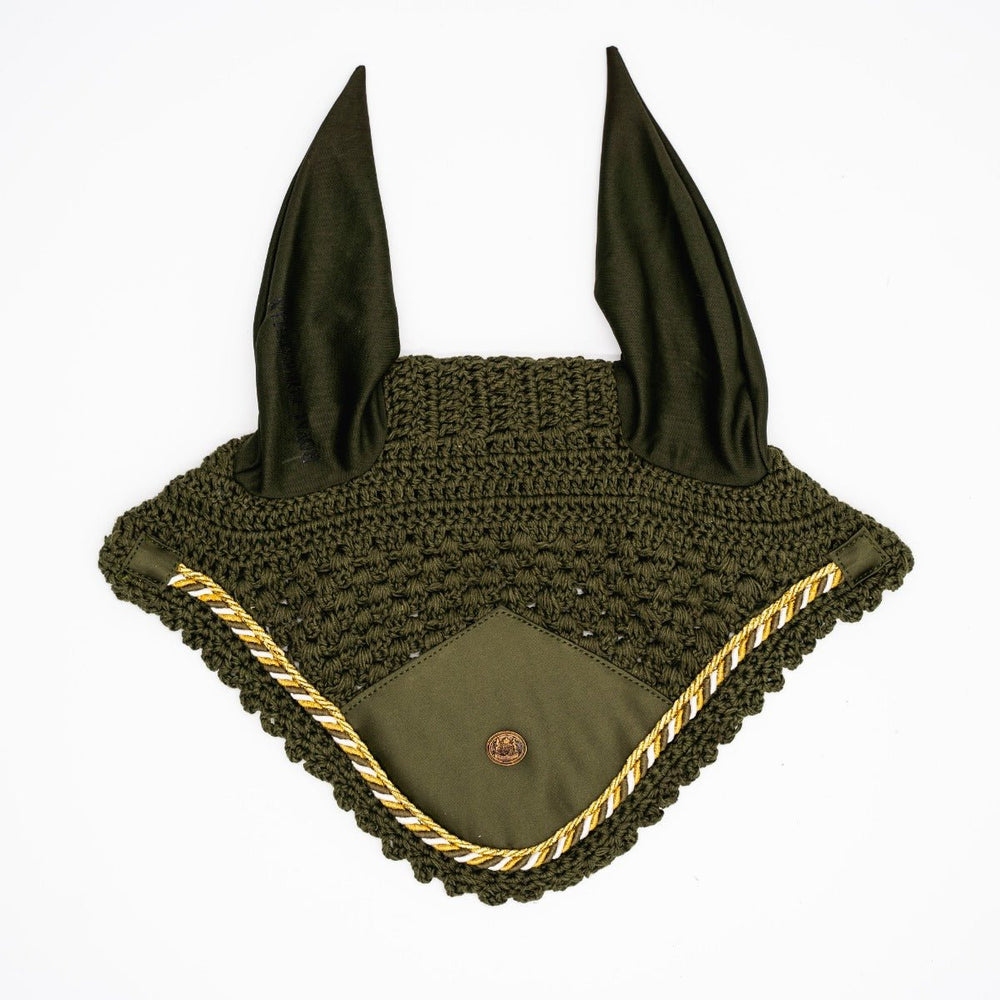 Royal Equestrian Premium Nauszniki Olive Full