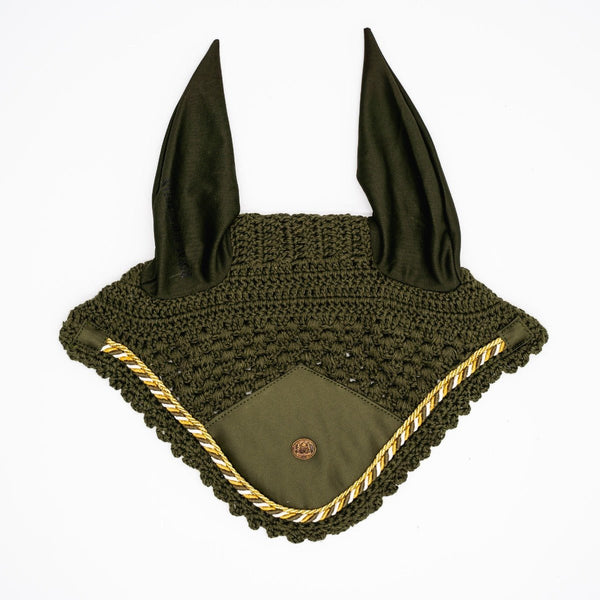 Royal Equestrian Premium Nauszniki Olive Full