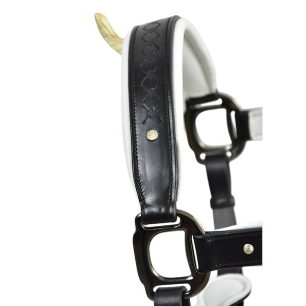 Royal Equestrian Pro Diamond Jog Leather Halter (licou en cuir)