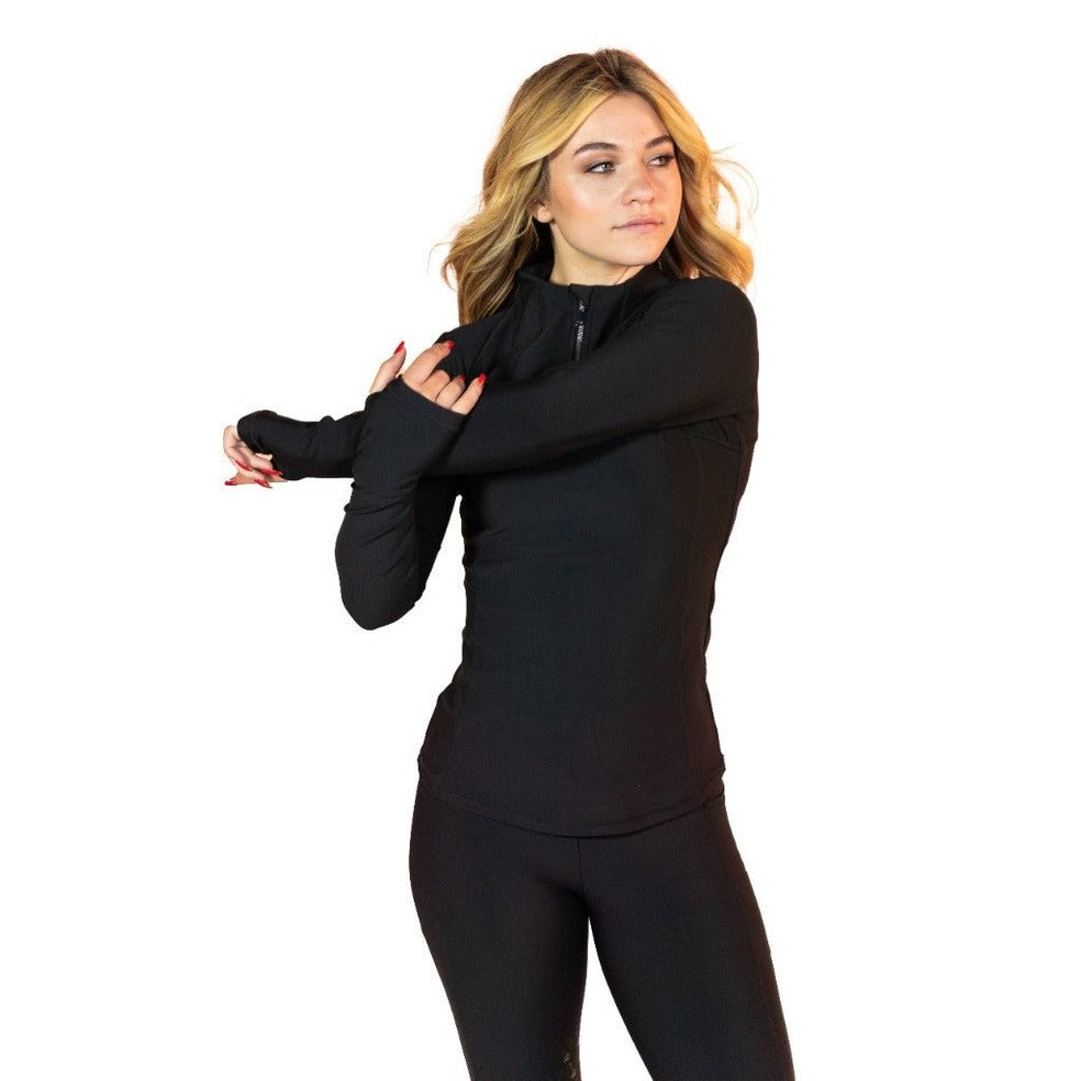 Royal Equestrian Sunshirt Basisschicht Schwarz