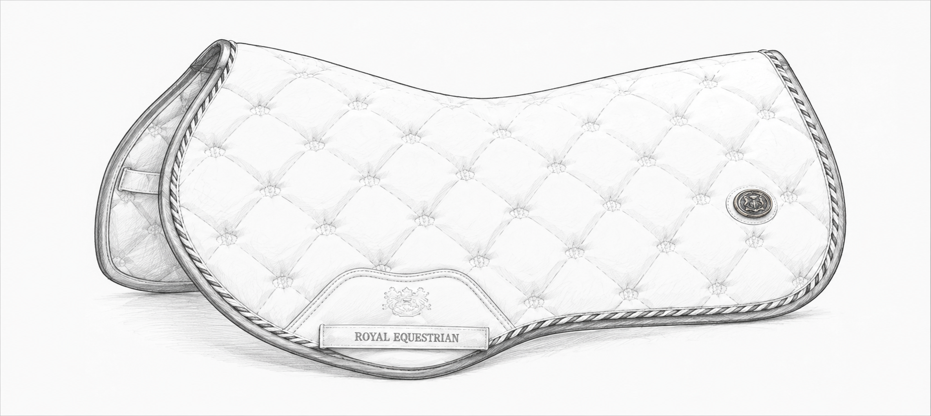 Tapis de selle Close Contact avec mousse à mémoire de forme et silicone antidérapant