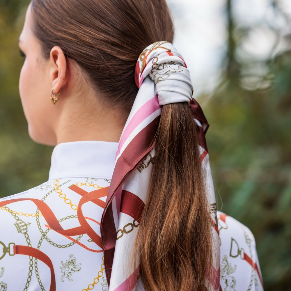 Royal Equestrian Chevalle Scarf Pink