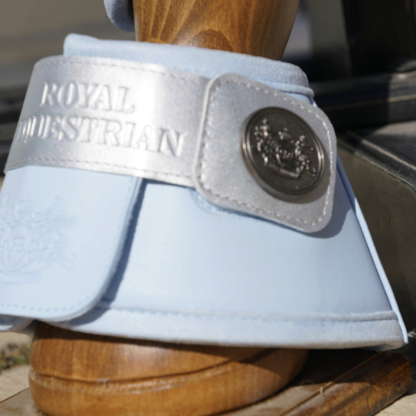 Bell Boots Ice Blue & Silver