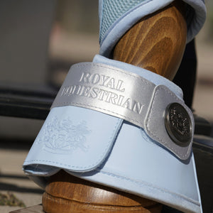 Bell Boots Ice Blue & Silver