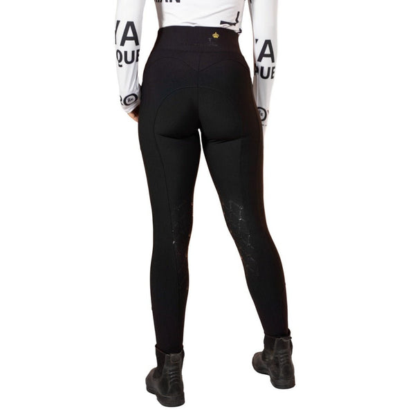 Royal Equestrian Knee Grip Riding Tights Black