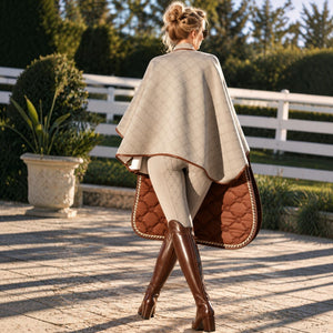 Royal Equestrian Cape Silver Frost Crown Princess