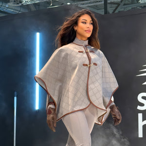 Royal Equestrian Cape Silver Frost Crown Princess