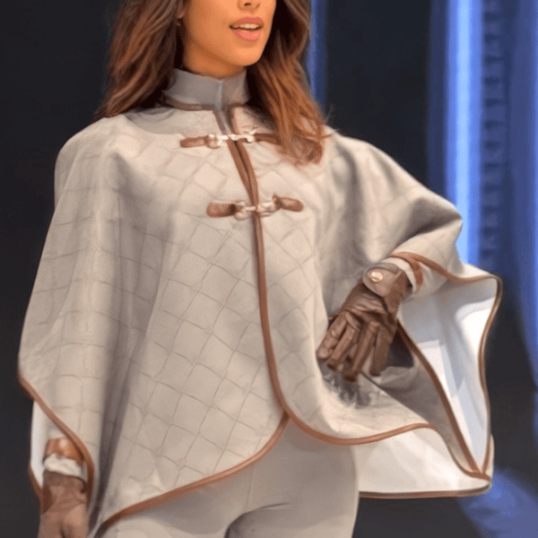 Royal Equestrian Cape Silver Frost Crown Princess