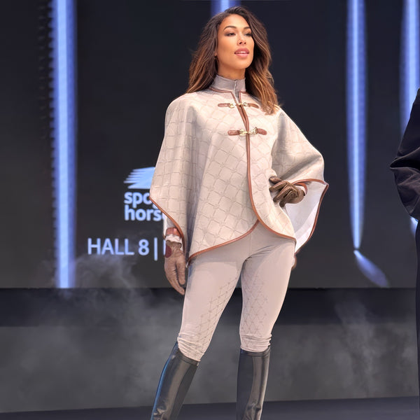 Royal Equestrian Cape Silver Frost Crown Princess