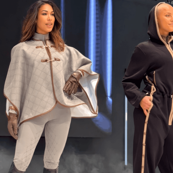 Royal Equestrian Cape Silver Frost Crown Princess