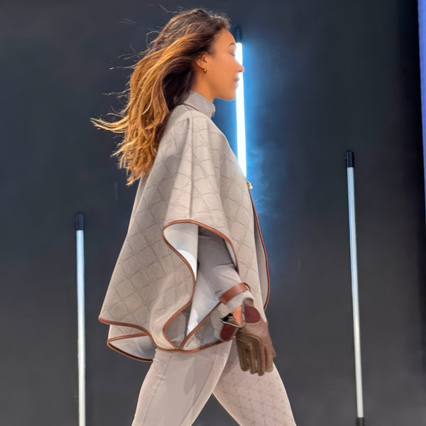 Royal Equestrian Cape Silver Frost Crown Princess