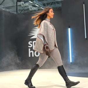 Royal Equestrian Cape Silver Frost Crown Princess