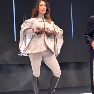 Royal Equestrian Cape Silver Frost Crown Princess