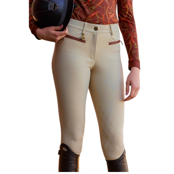 Bryczesy kompresyjne do kolan Royal Equestrian Cecile