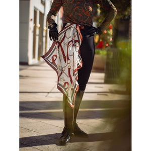 Royal Equestrian Chevalle Scarf Navy