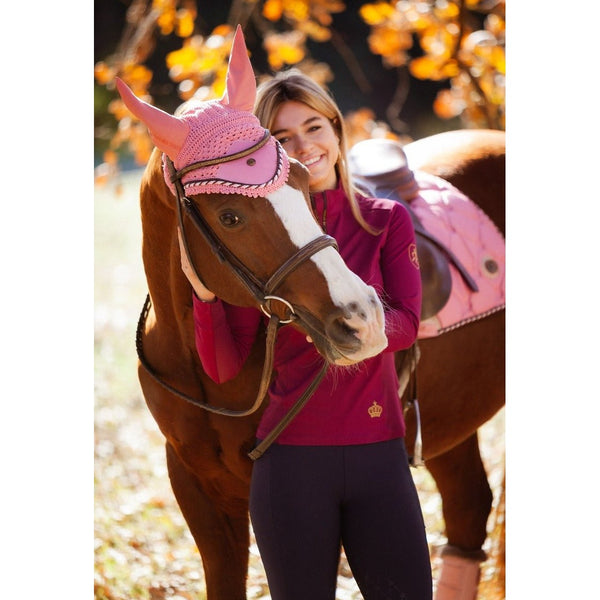 Royal Equestrian Dressur Schabracke Rosa Voll
