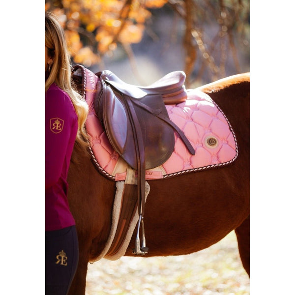 Royal Equestrian Dressur Schabracke Rosa Voll