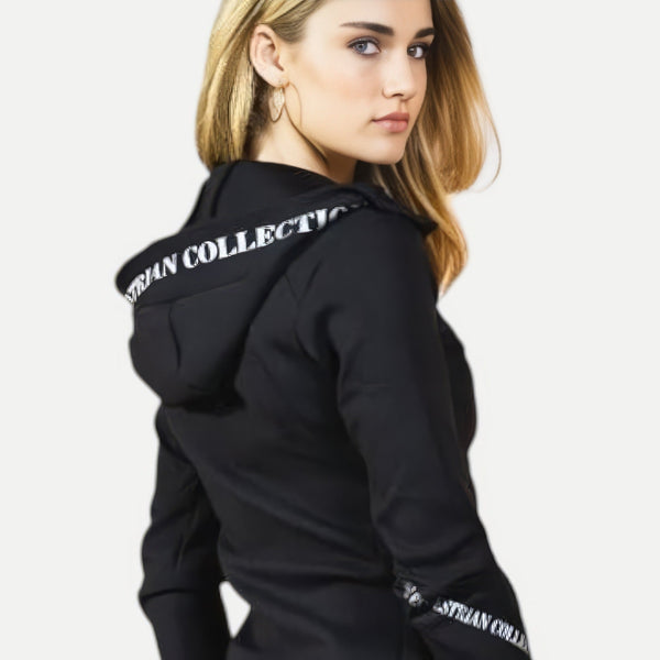 Royal Equestrian Hooded Jacket Santino Black