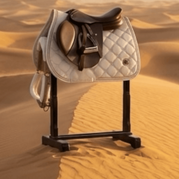 Royal Equestrian springzadelonderlegger Sahara Sandstone Beige