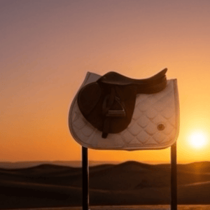 Royal Equestrian springzadelonderlegger Sahara Sandstone Beige