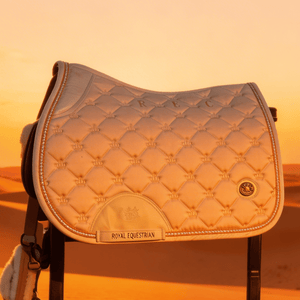 Royal Equestrian springzadelonderlegger Sahara Sandstone Beige