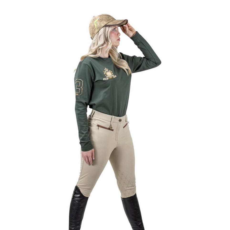Royal Equestrian Cecile Kompressions-Knie-Reithose