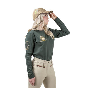 Royal Equestrian Cecile Kompressions-Knie-Reithose