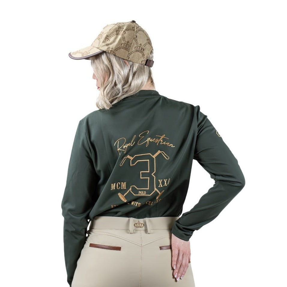 Royal Equestrian Cecile Kompressions-Knie-Reithose