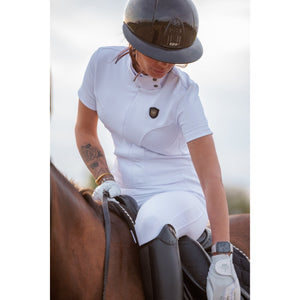 Royal Equestrian La Performance Cleopatra Riding Bodysuit – White