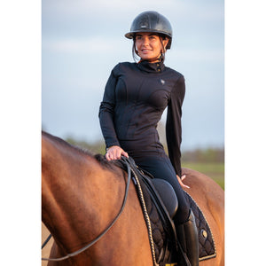 Royal Equestrian La Performance Cleopatra Riding Bodysuit – Black