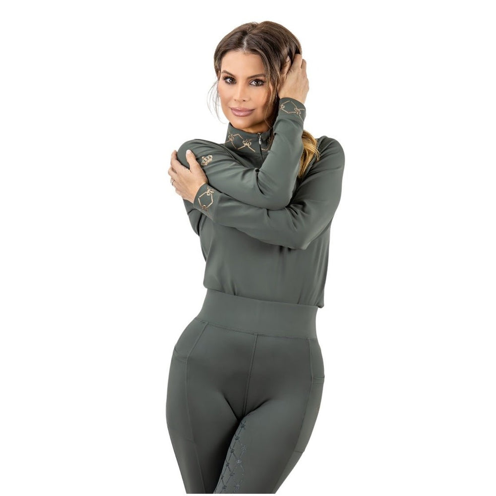 Royal Equestrian Lepouvoir Crystal Pro Riding Baselayer