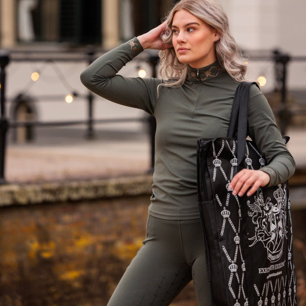 Royal Equestrian Lepouvoir Crystal Pro Riding Baselayer