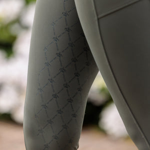 Royal Equestrian Lepouvoir Crystal Pro Riding Full Grip Tights