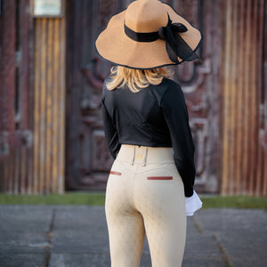 Royal Equestrian Riding Breeches Full Seat High Waist Cecile