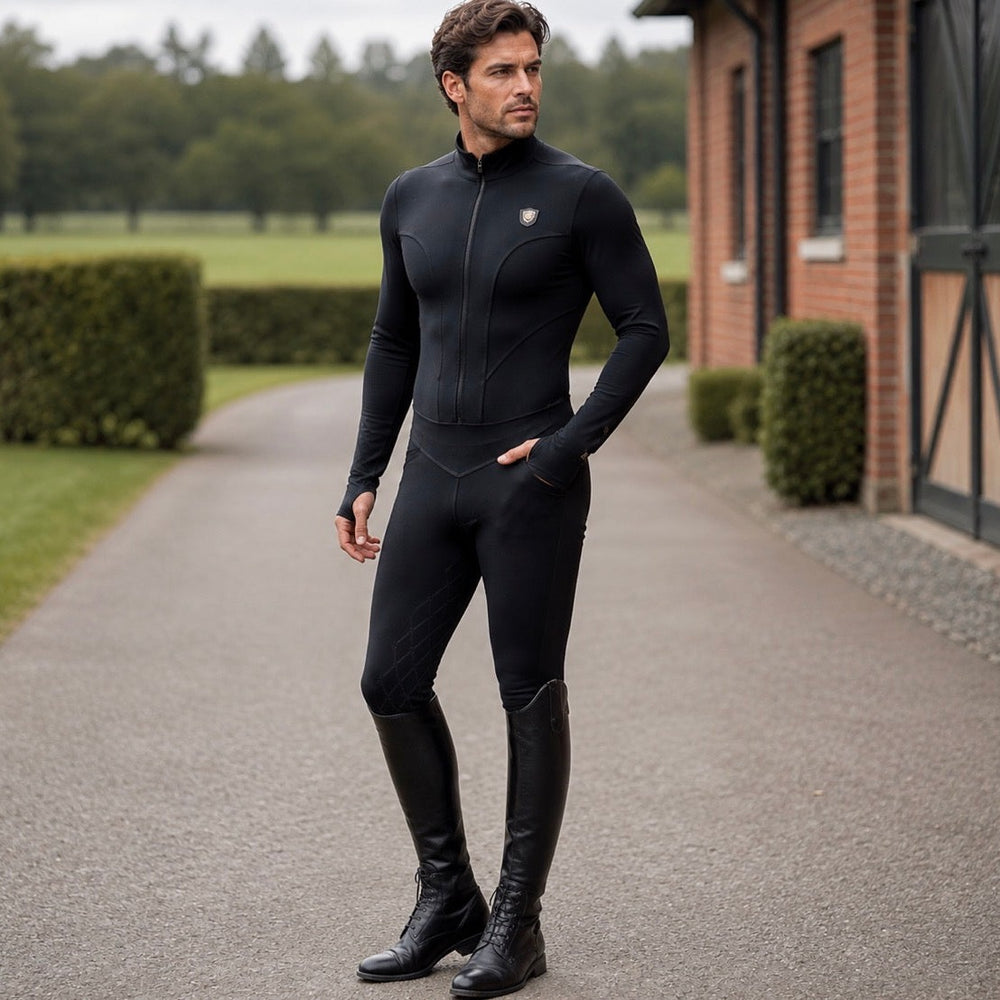 Royal Equestrian Riding Jumpsuit La Performance Cleopatra Black