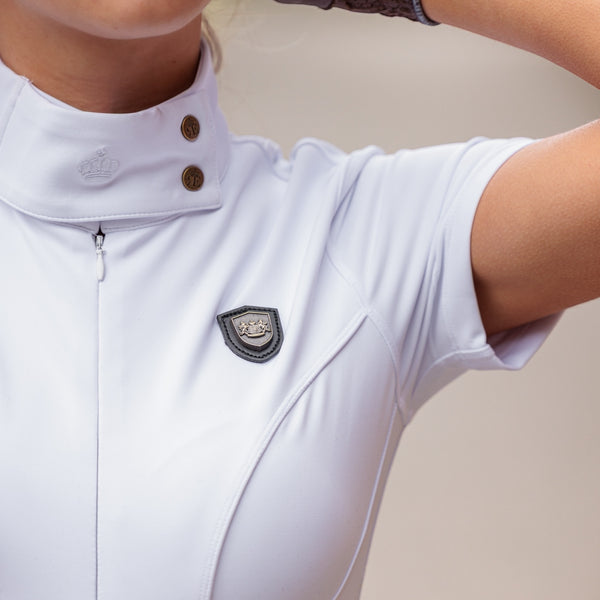 Royal Equestrian Riding Jumpsuit La Performance Cleopatra – White