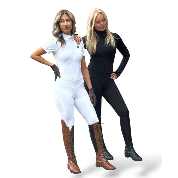 Royal Equestrian Riding Jumpsuit La Performance Cleopatra -Black