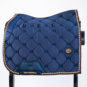 Royal Equestrian Saddle Pad Dressage Full Royal Blue
