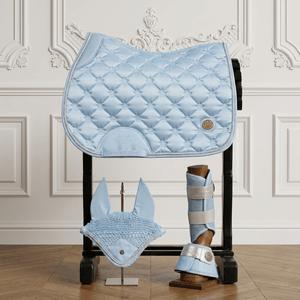 Royal Equestrian Saddle Pad Jump Ice Blue