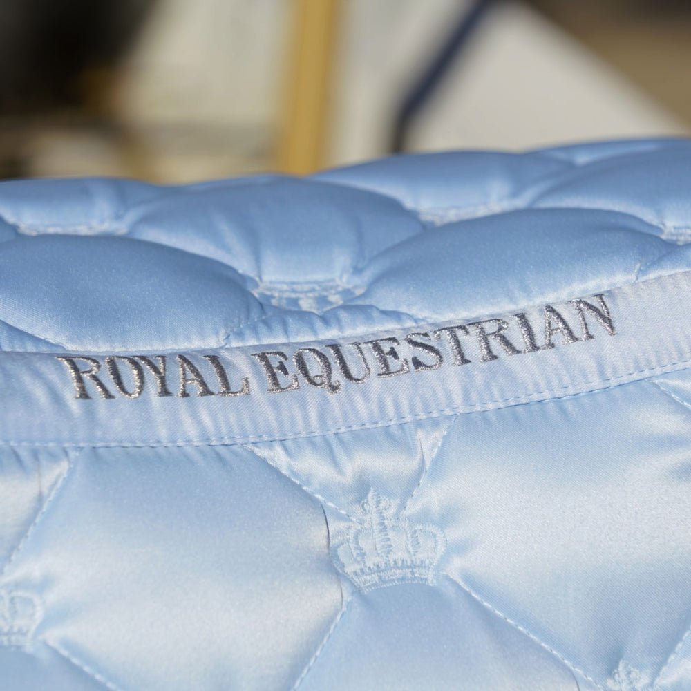Royal Equestrian Saddle Pad Jump Ice Blue