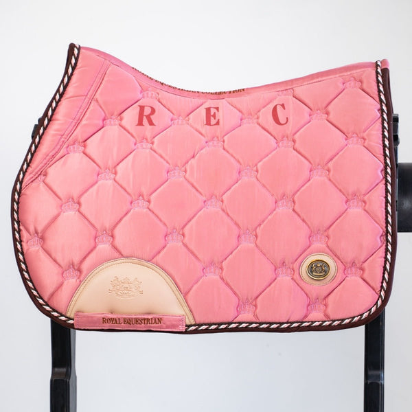 Royal Equestrian Jump Schabracke Rosa Voll