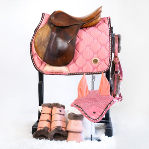 Royal Equestrian Jump Schabracke Rosa Voll