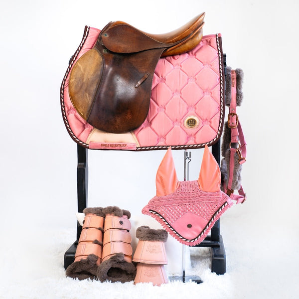 Royal Equestrian Jump Schabracke Rosa Voll